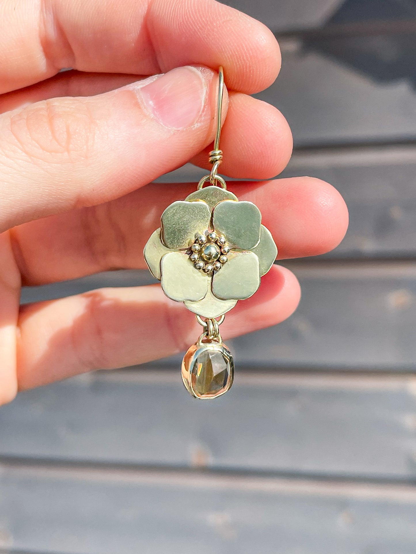 Boucles d’oreilles Anémones - Les douceurs