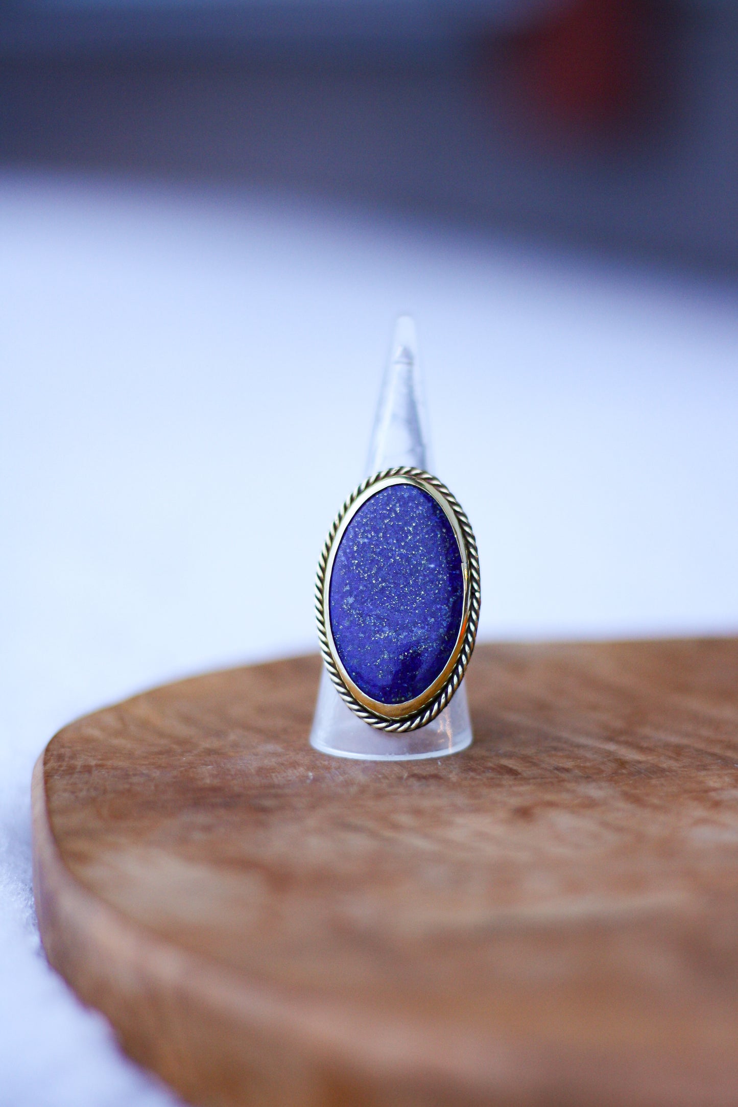 Trésors de nuit - bague lapis lazuli