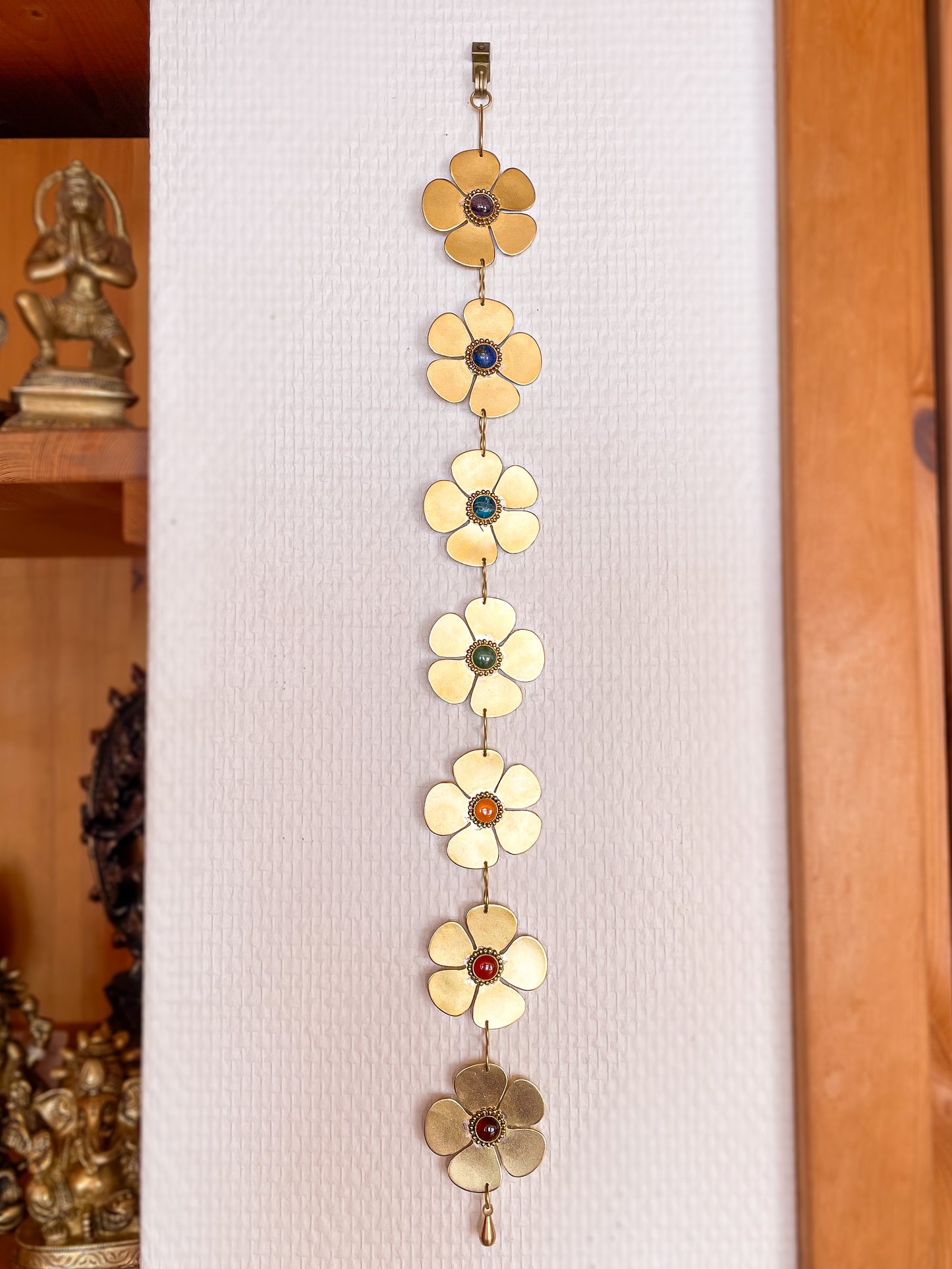 Suspension fleurs 7 chakras