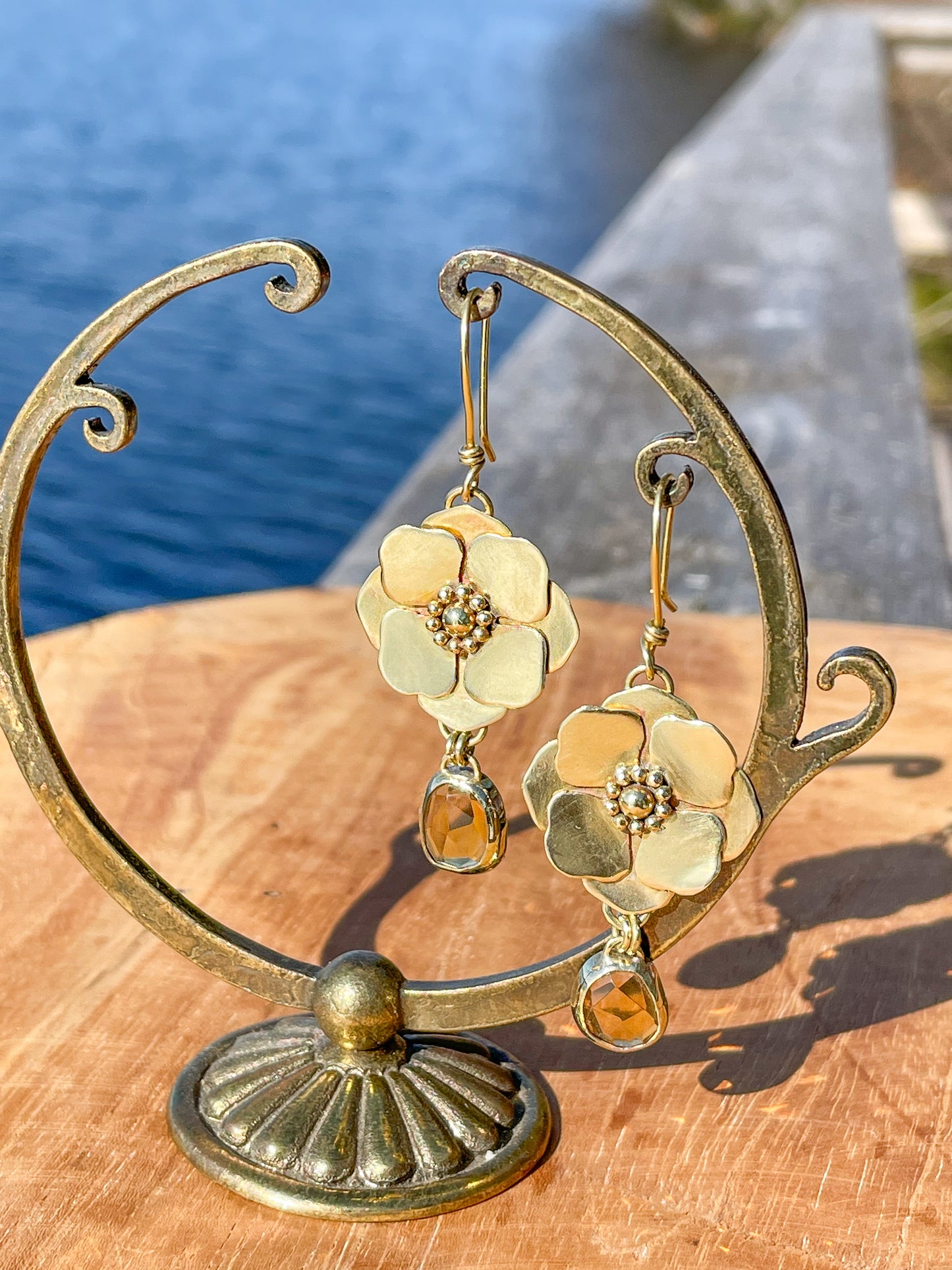 Boucles d’oreilles Anémones - Les douceurs