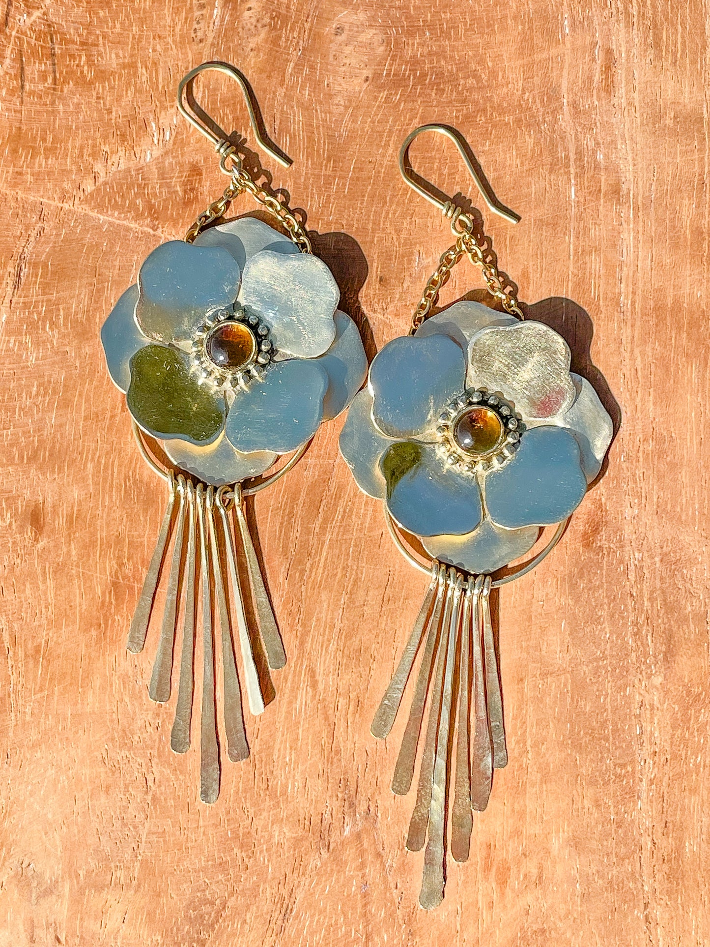 Boucles d’oreilles Anémones - Les rayonnantes