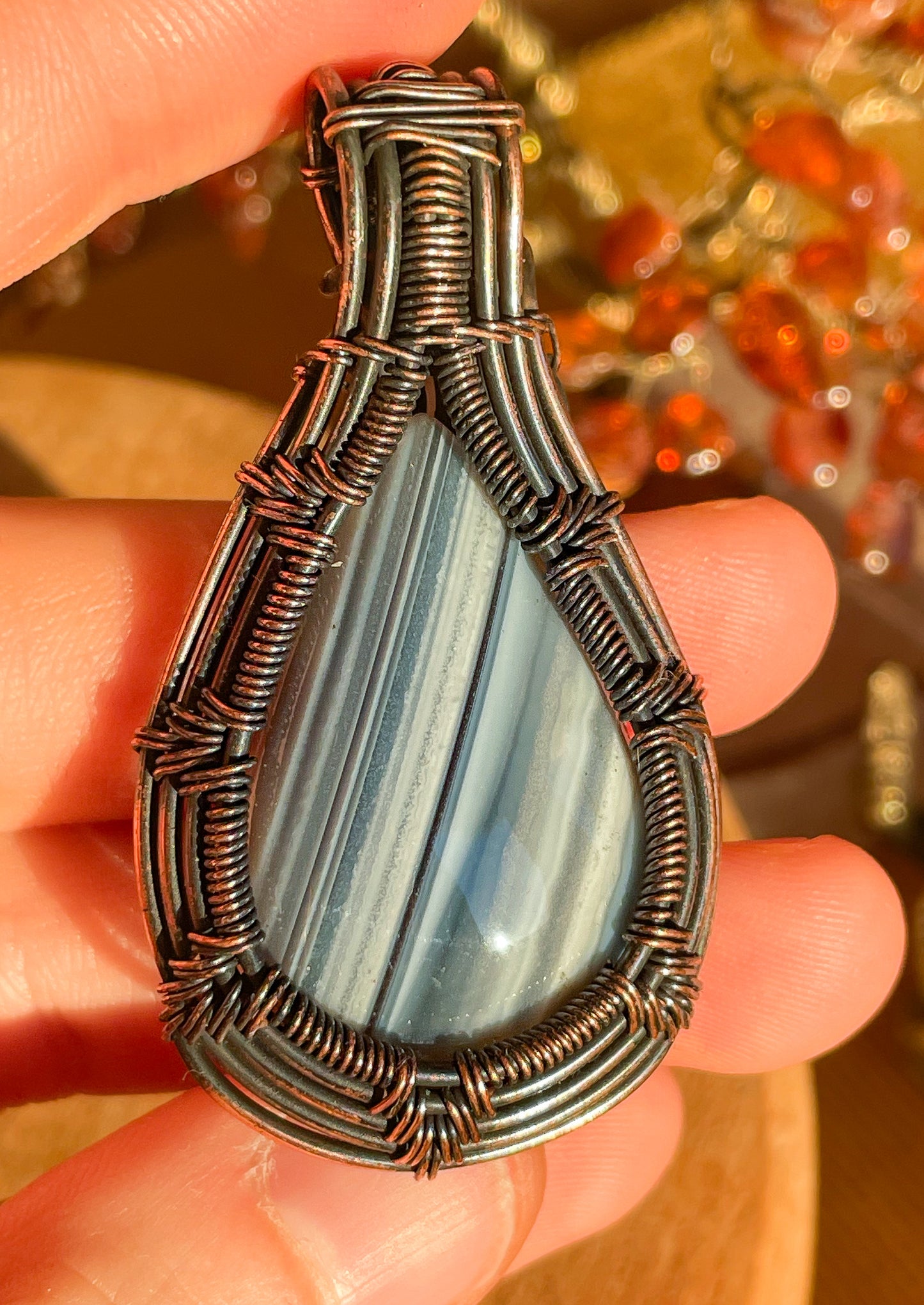 Trésors Viking - Opale bleue
