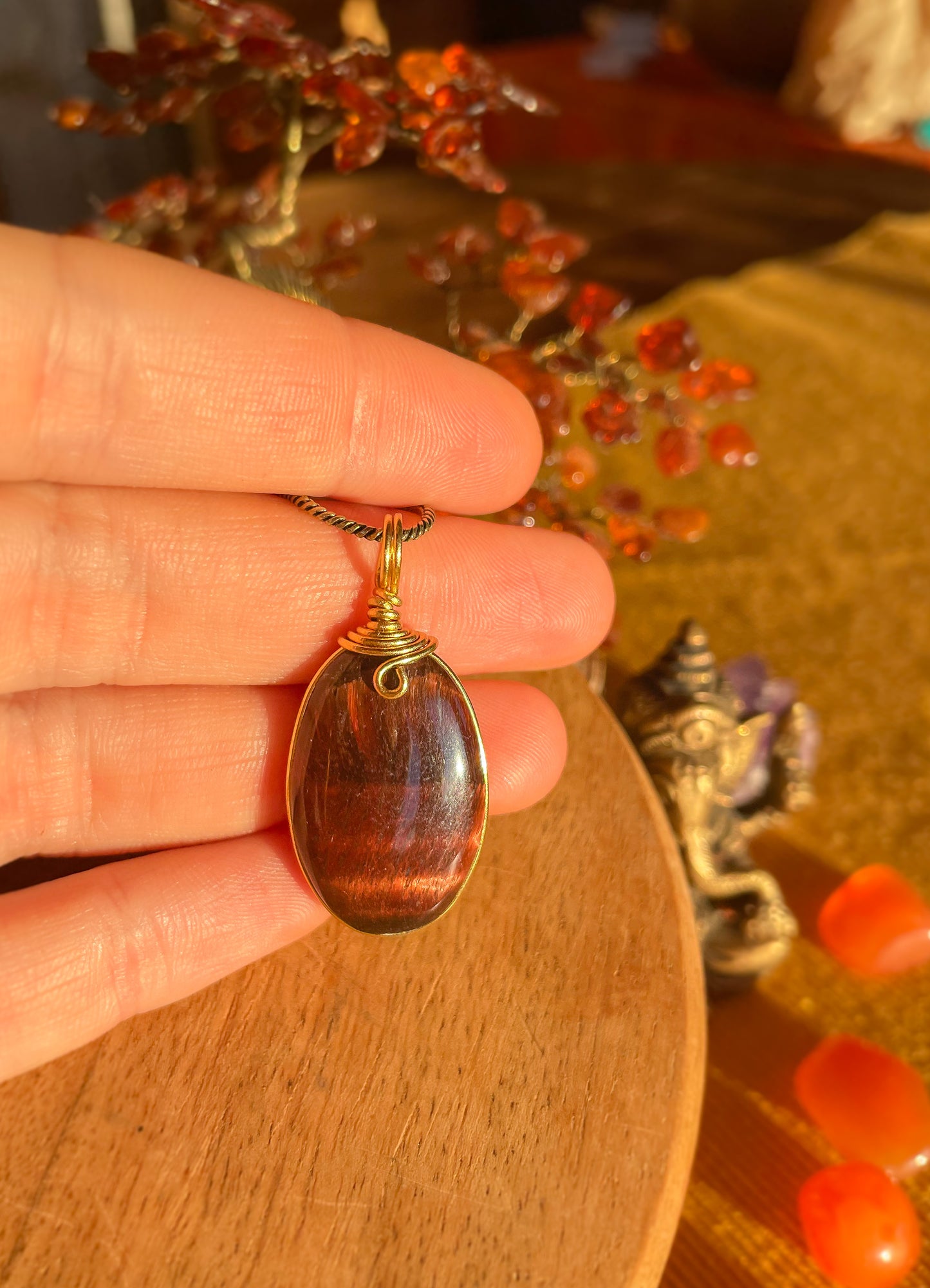 Pendentif - Oeil de Taureau