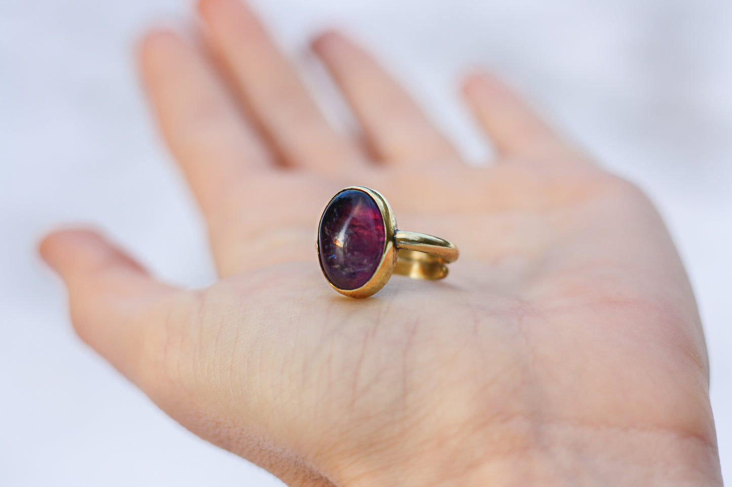 Purple Treasures - Amethyst Ring