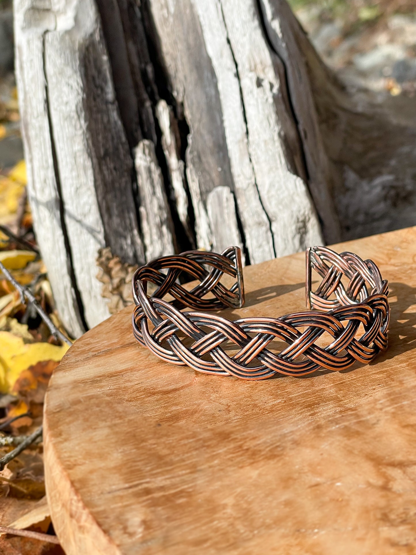 Trésors Celte - bracelets tressés de cuivre