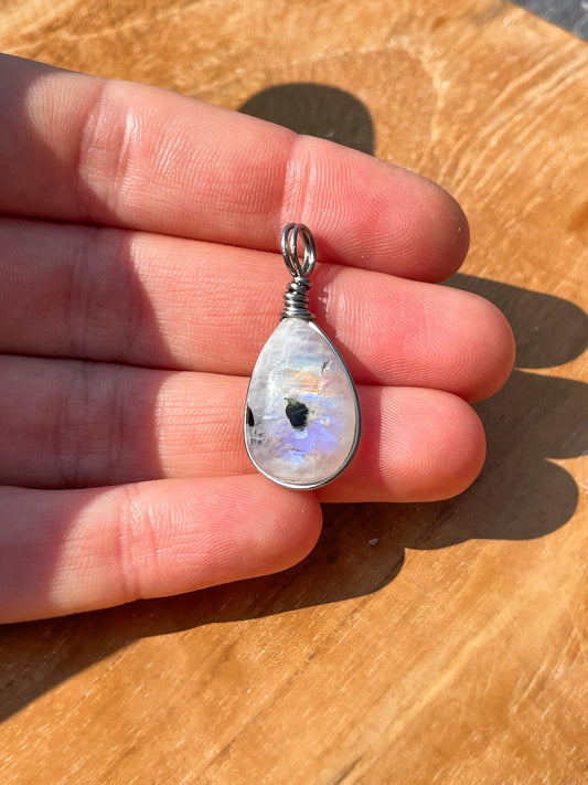 Pendentif - Pierre de lune