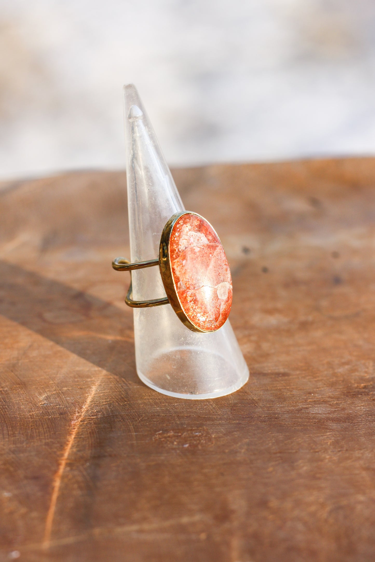 Orange Treasures - Sun Ring