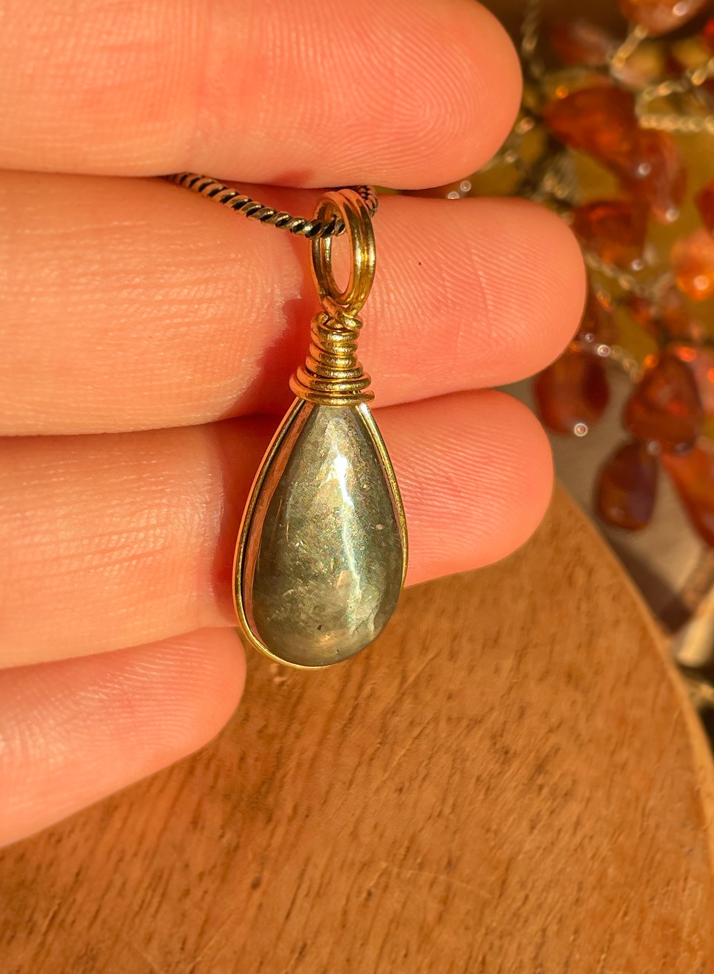 Pendentif - Pyrite